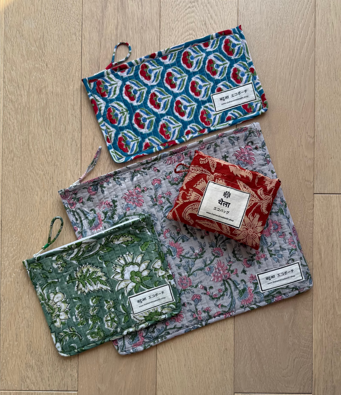 Eco pouch medium size - square