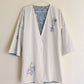 Ewa kimono style reversible cotton jacket
