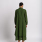 Olive green signature jacket dress